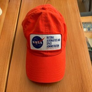 🧢 2/$15 Safety Orange NASA Hat